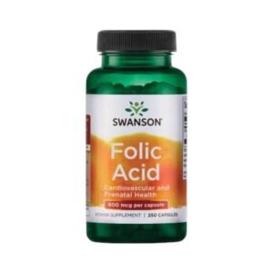 Folic Acid 800mcg 250 Caps - Swanson