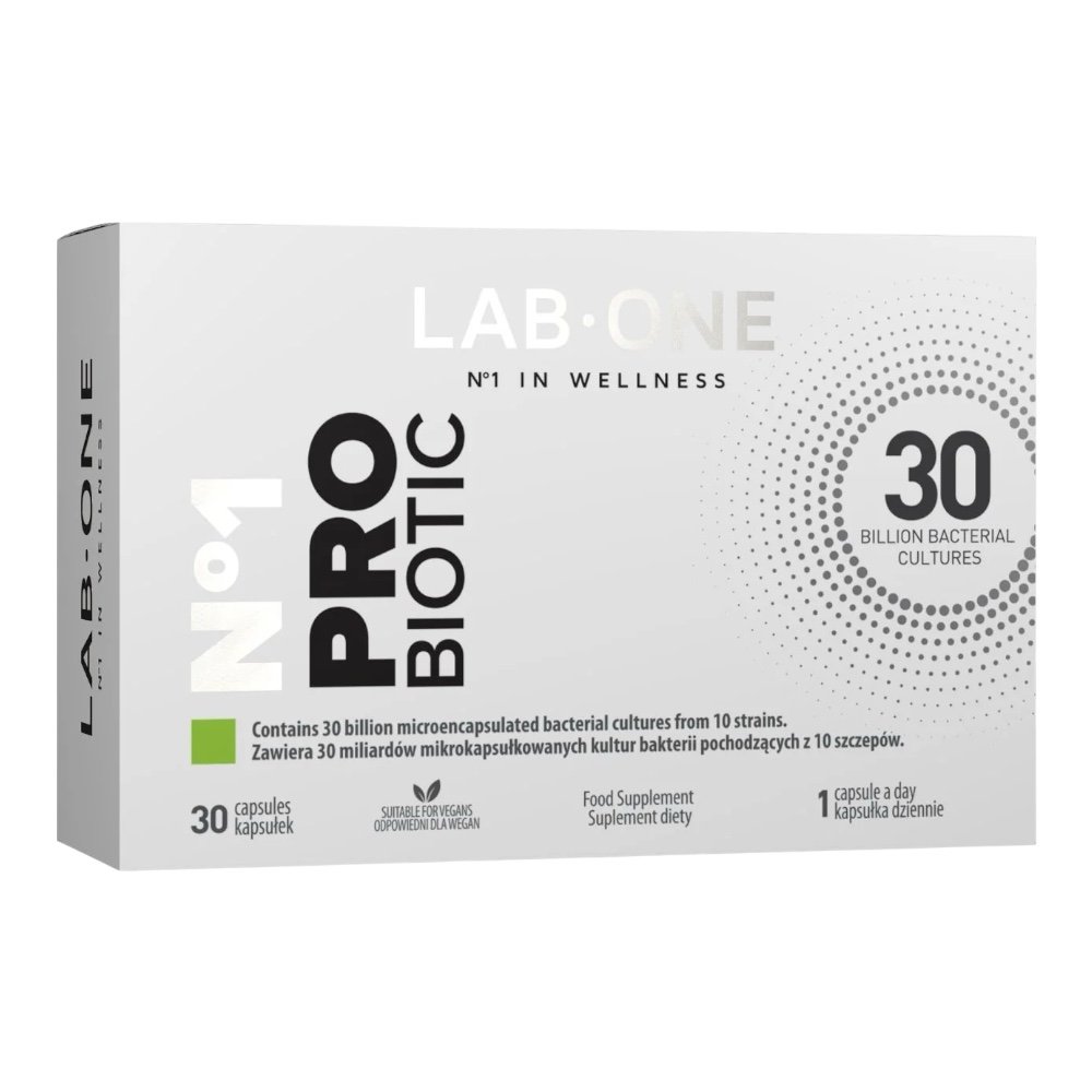 Probiotic 30 Veg Caps - Lab One