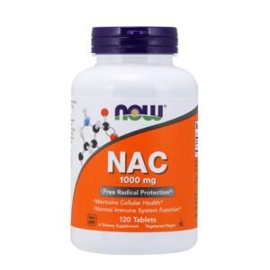 NAC 1000mg 120 Tabs - Now Foods
