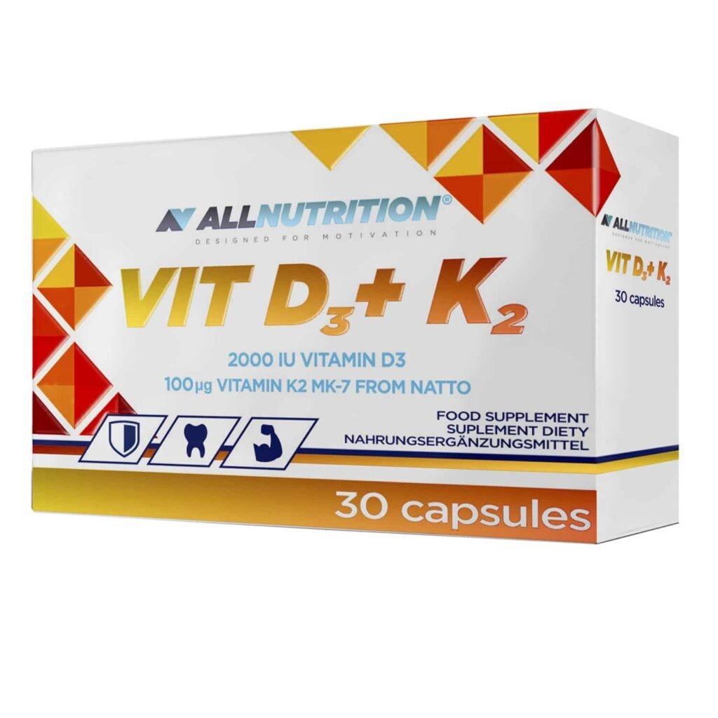 Vit D3 + K2 30 Caps - ALLNutrition