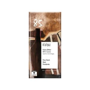 Dark Chocolate 85% Organic Vegan 80g - Vivani