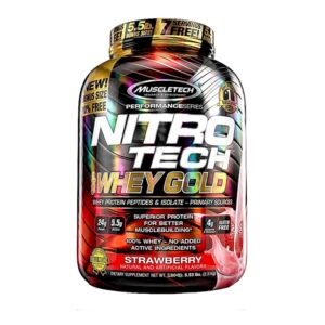 NitroTech 100% Whey Gold 2.51kg - BIGGER SIZE!