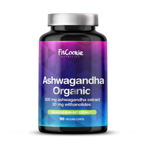 Ashwagandha Organic KSM - 66 600mg 90 Veg Caps - FitCookie