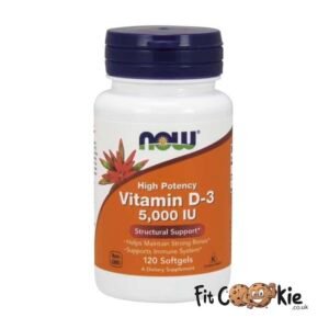 Vitamin D3 5000iu 120 Softgels - Now Foods