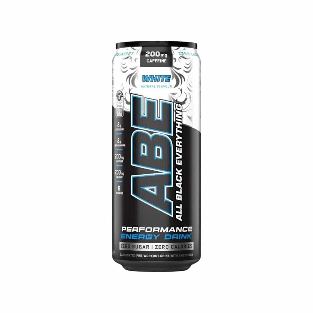 ABE Pre Workout Can 330ml - White