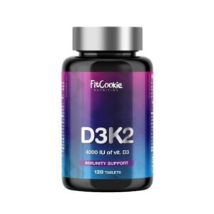 D3 K2 4000iu 120 Tabs - FitCookie