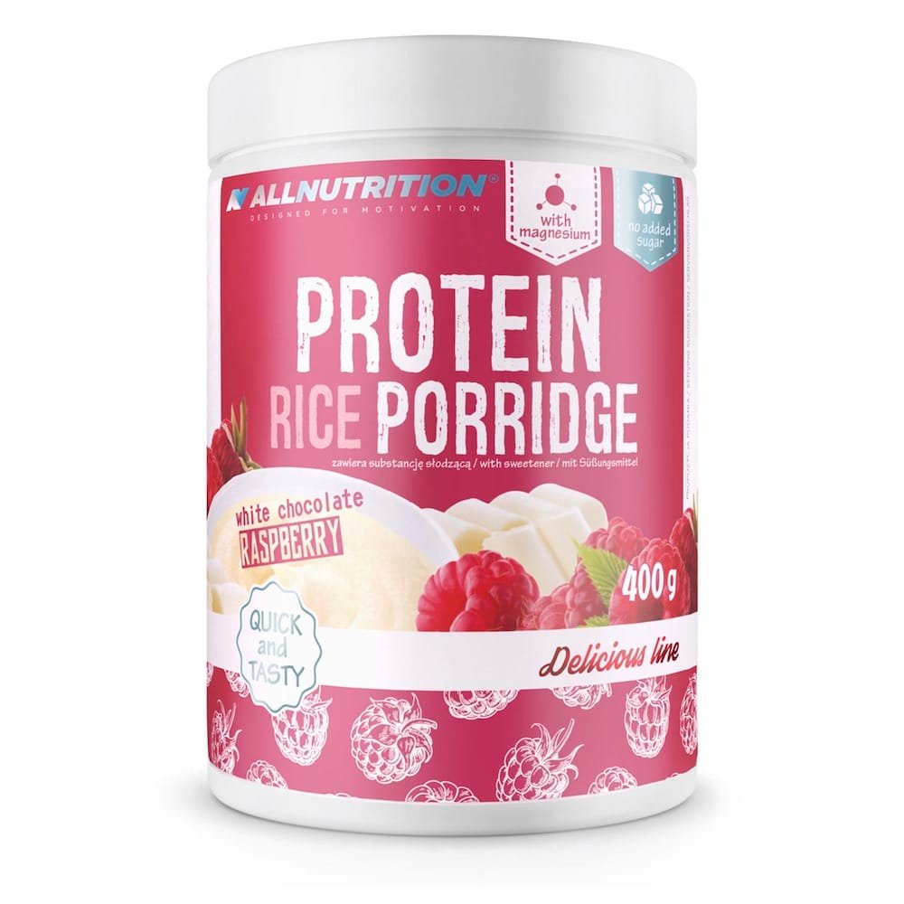 ALLNutrition Protein Rice Porridge 400g - White Chocolate Raspberry