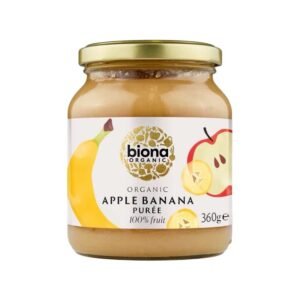 Apple Banana Puree 360g - Biona Organic