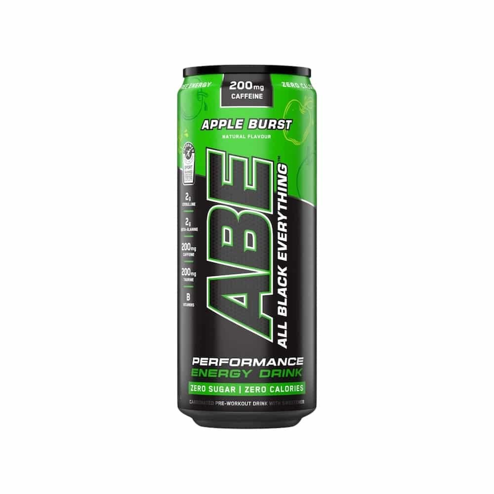 ABE Pre Workout Cans 330ml - Apple Burst
