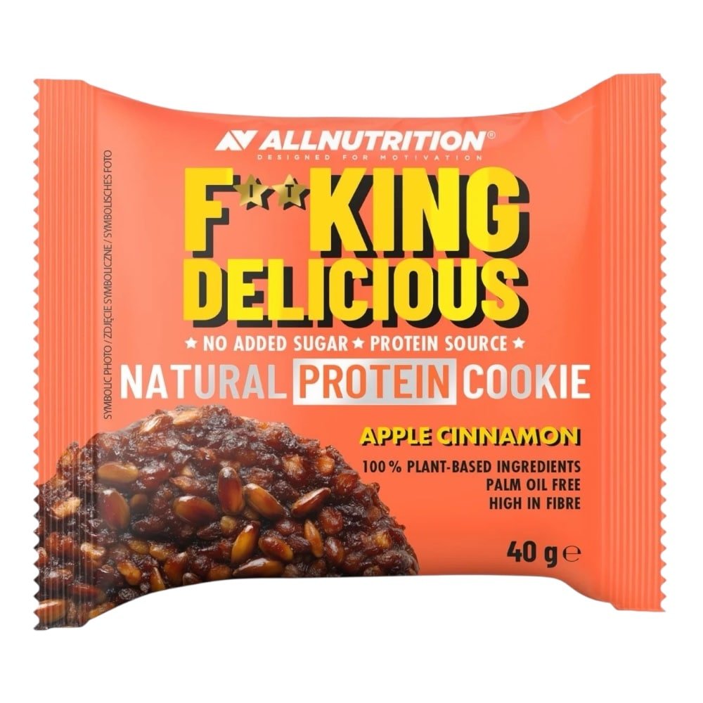 FitKing Delicious Natural Protein Cookie 40g - Apple Cinnamon