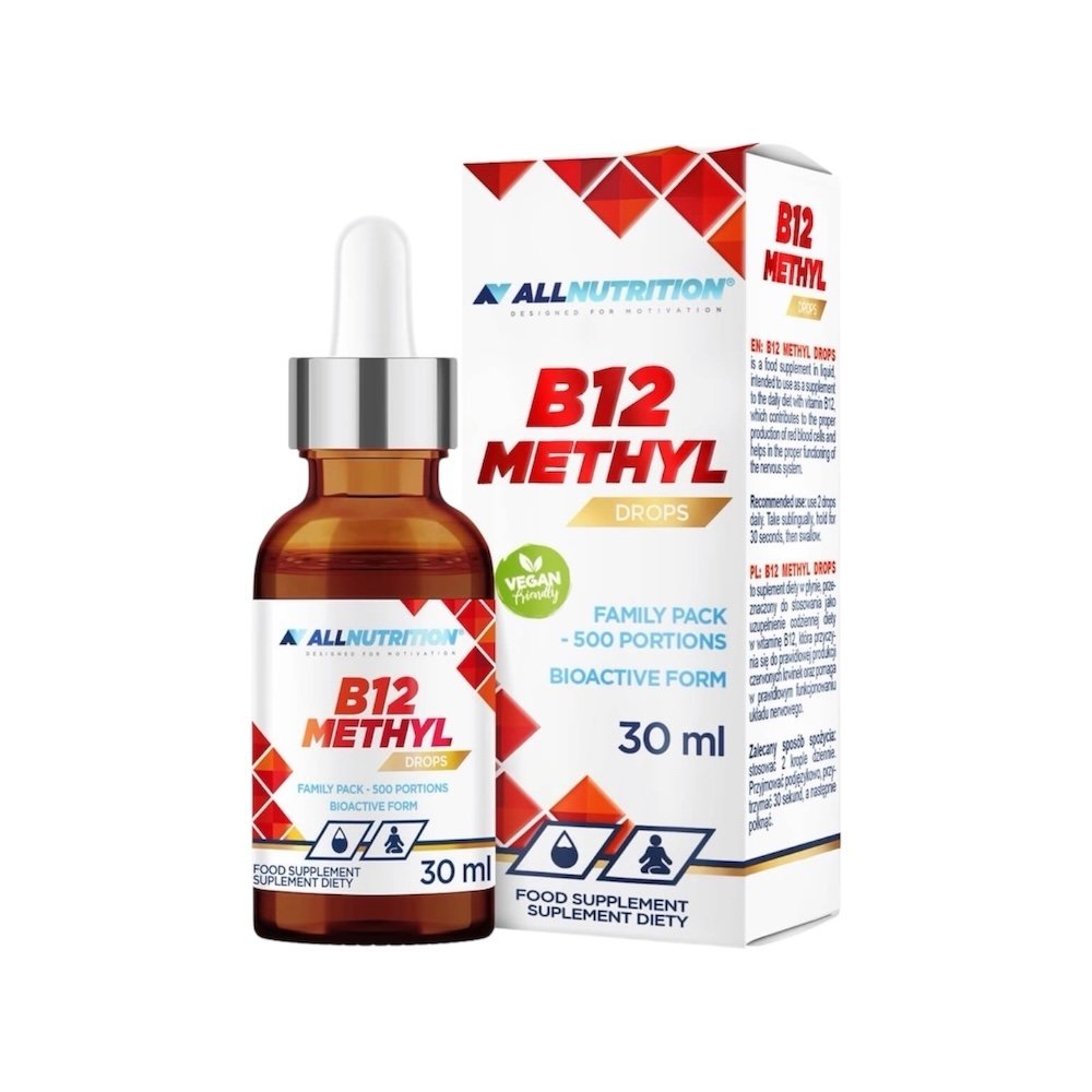 B12 Methyl Drops 30ml - ALLNutrition