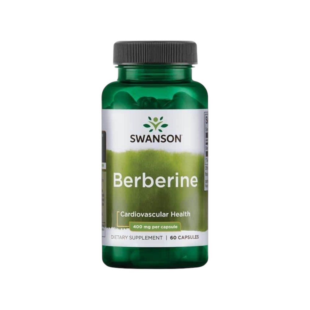Berberine 400mg 60 Caps - Swanson