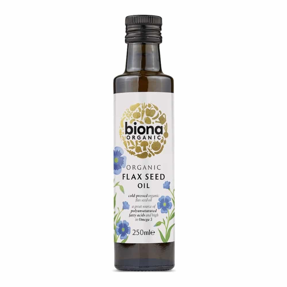 Flax Seed Oil Virgin Cold Pressed 250ml - Biona Organic