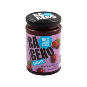 Rabeko Light Jam 230g - Black Cherries