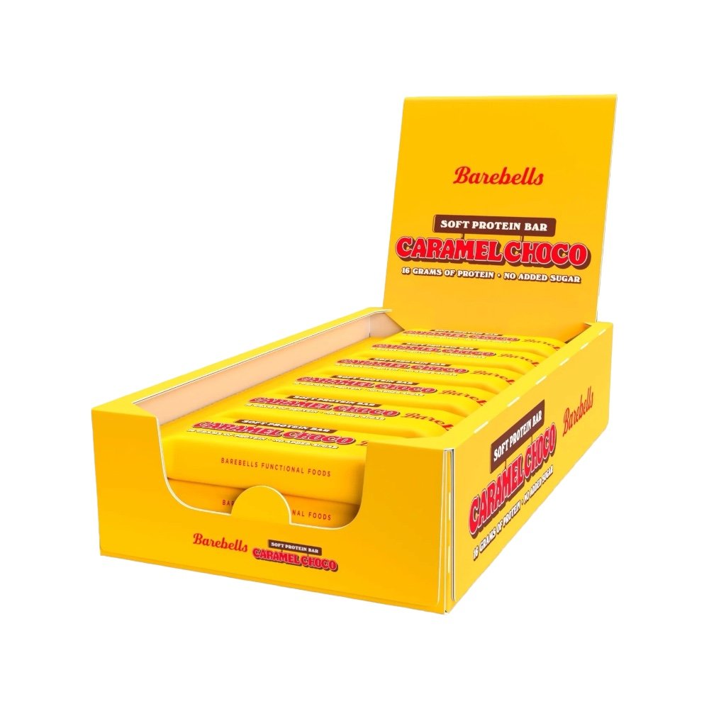 Barebells Soft Protein Bar 12x 55g - Caramel Choco