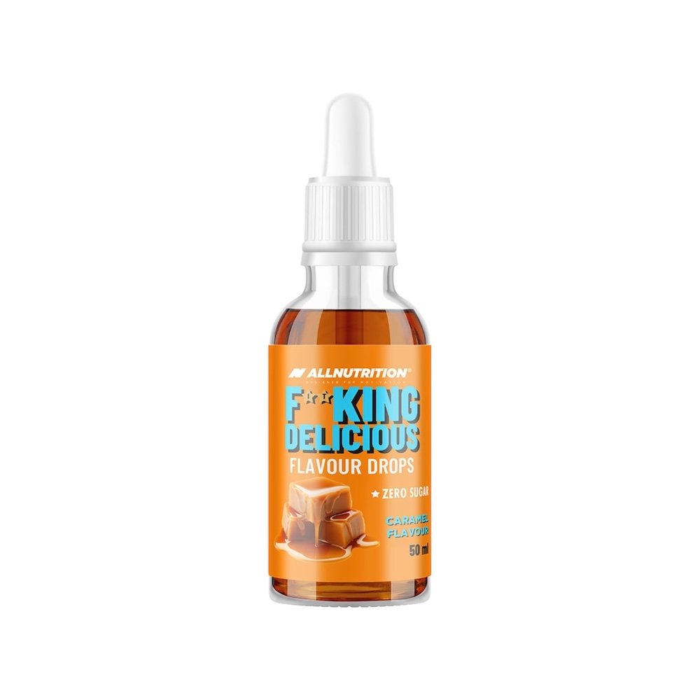 FitKing Delicious Flavour Drops 50ml - Caramel
