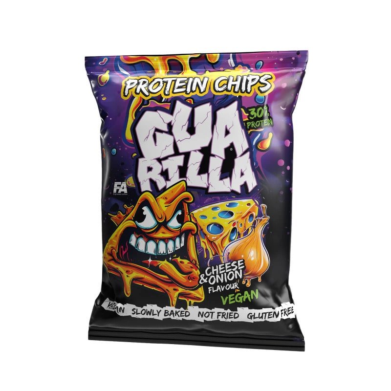 Guarilla Protein Chips 60g - Cheese Onion