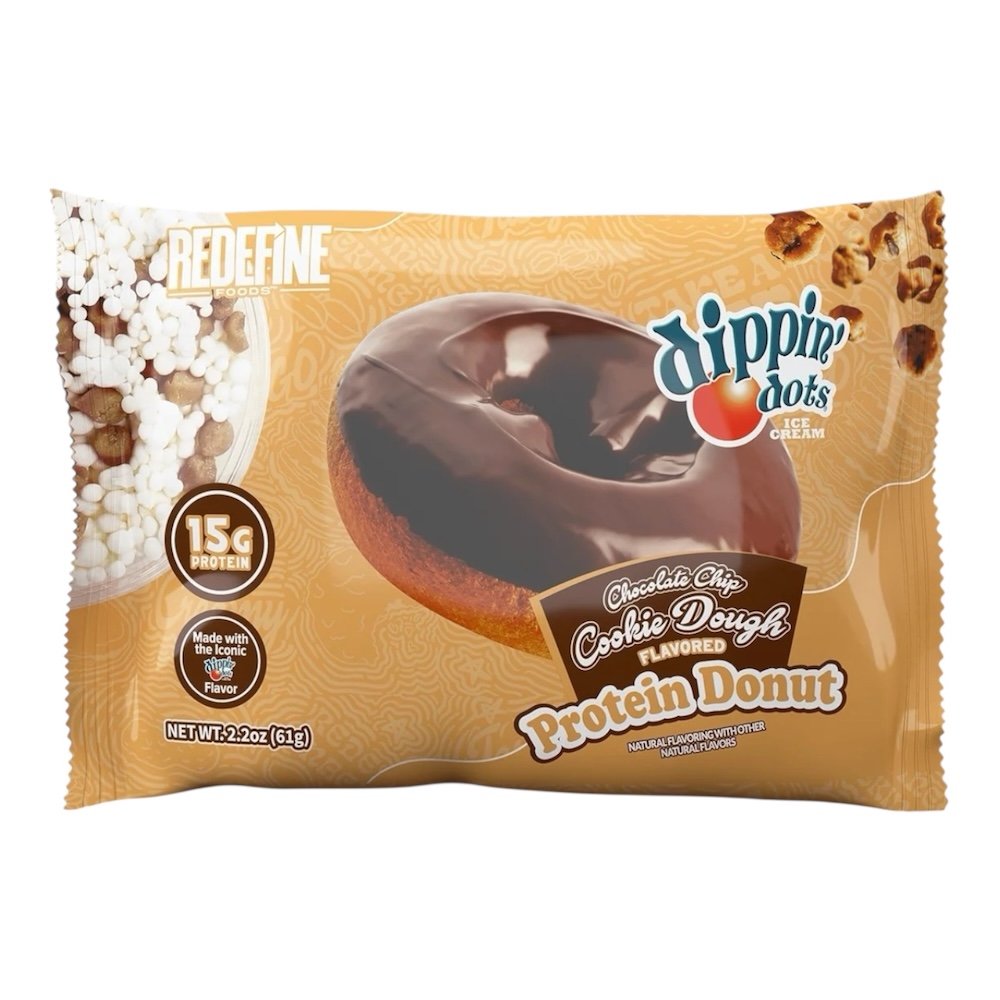 Redefine Foods Protein Donut 61g - Chocolate Chip Cookie