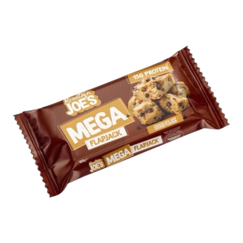 Mountain Joes Mega Flapjack 100g - Chocolate Chip Cookie