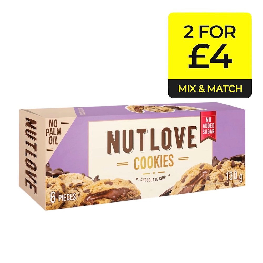 NutLove Cookies 130g - Chocolate Chip