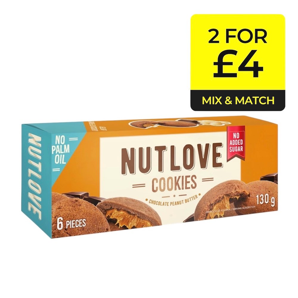NutLove Cookies 130g - Chocolate Peanut Butter