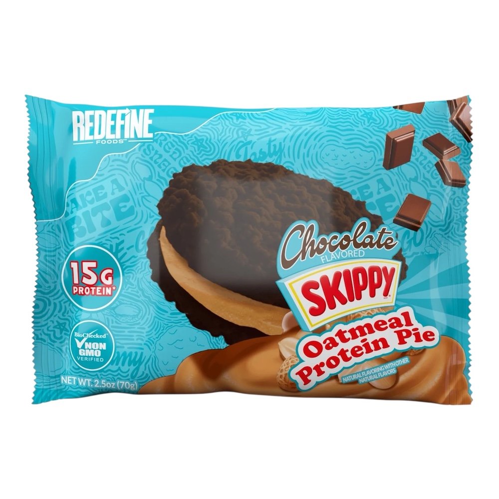 Redefine Foods Oatmeal Protein Pie 70g - Chocolate Peanut Butter