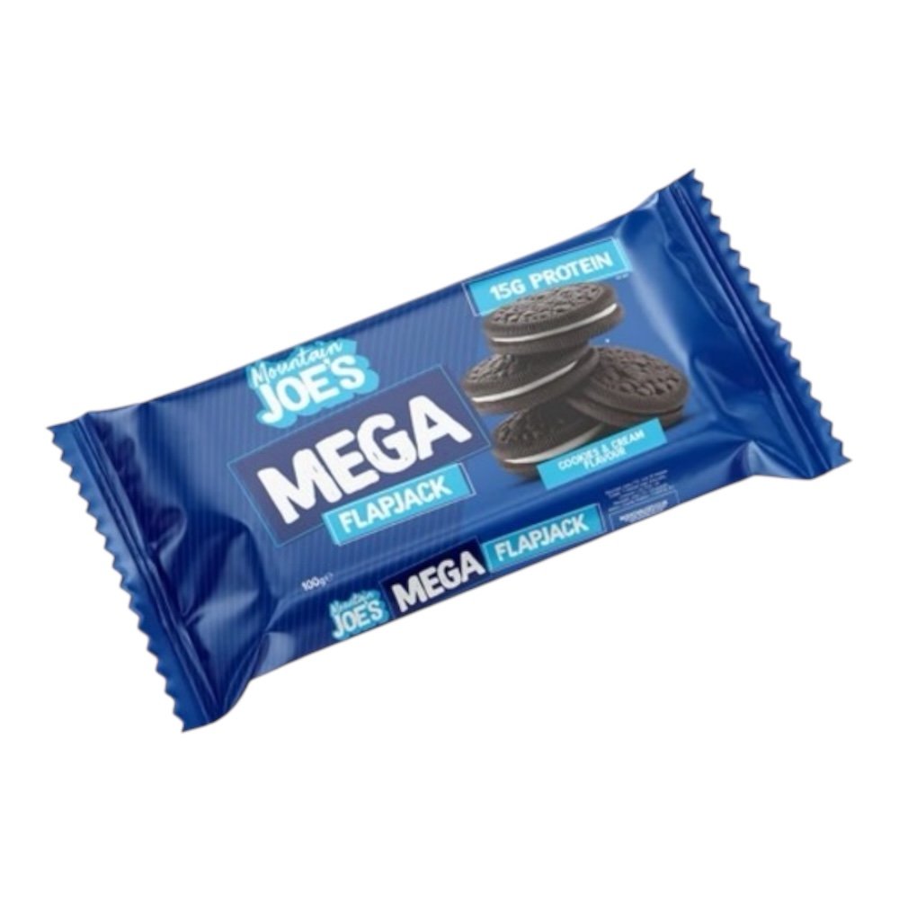 Mountain Joes Mega Flapjack 100g - Cookie Cream