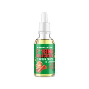 FitKing Delicious Flavour Drops 50ml - Cookie Crunch Cinnamon