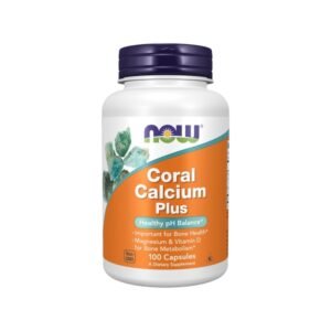 Coral Calcium Plus 100 Caps - Now Foods