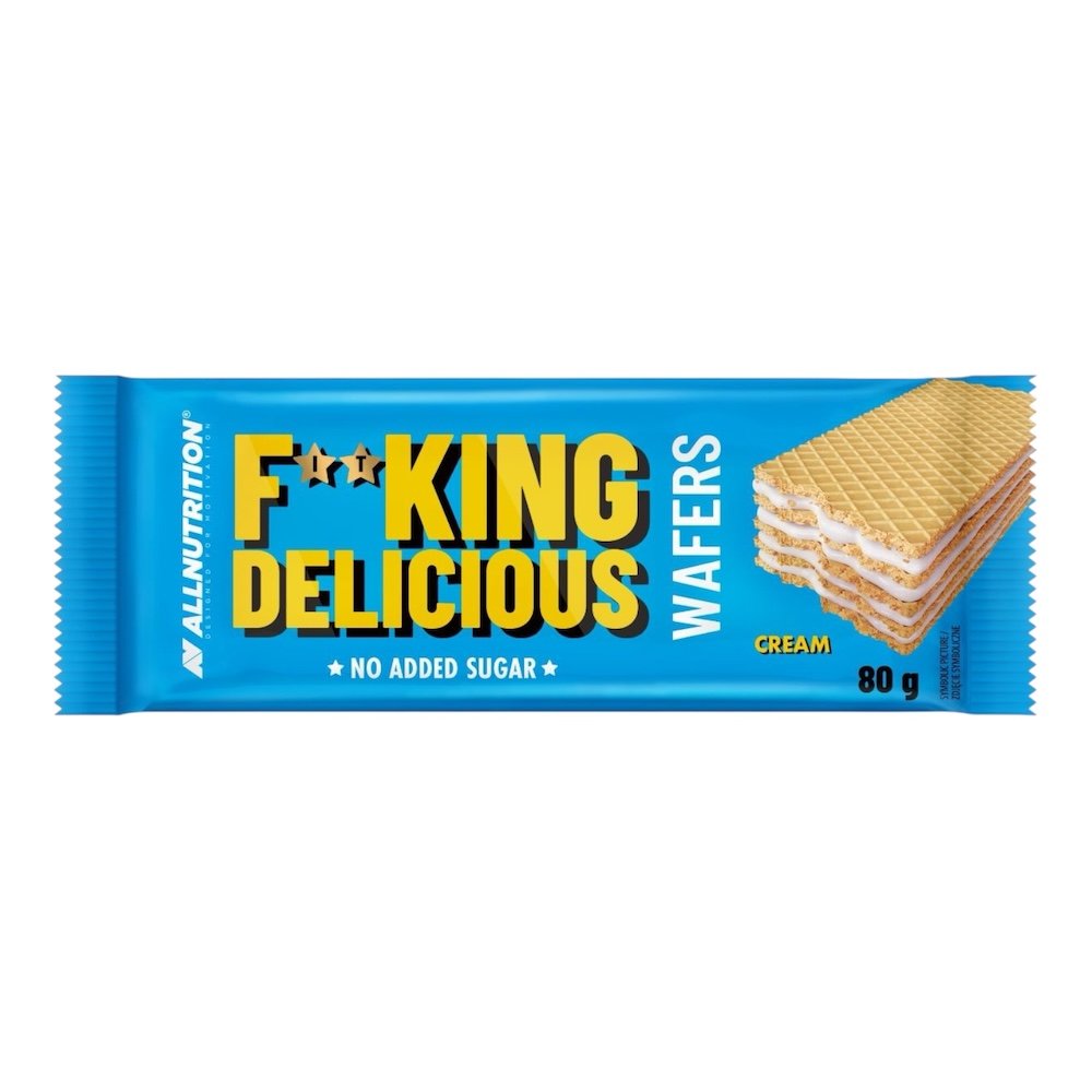 FitKing Delicious Wafers 80g - Cream