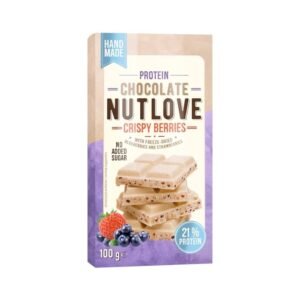 NutLove Protein Chocolate 100g - Crispy Berries