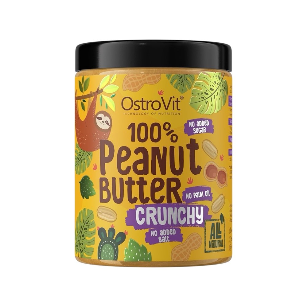 Peanut Butter Crunchy 1kg - OstroVit