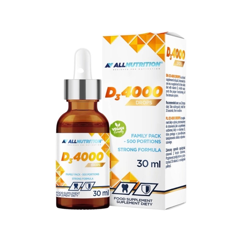 D3 4000iu Drops 30ml - ALLNutrition