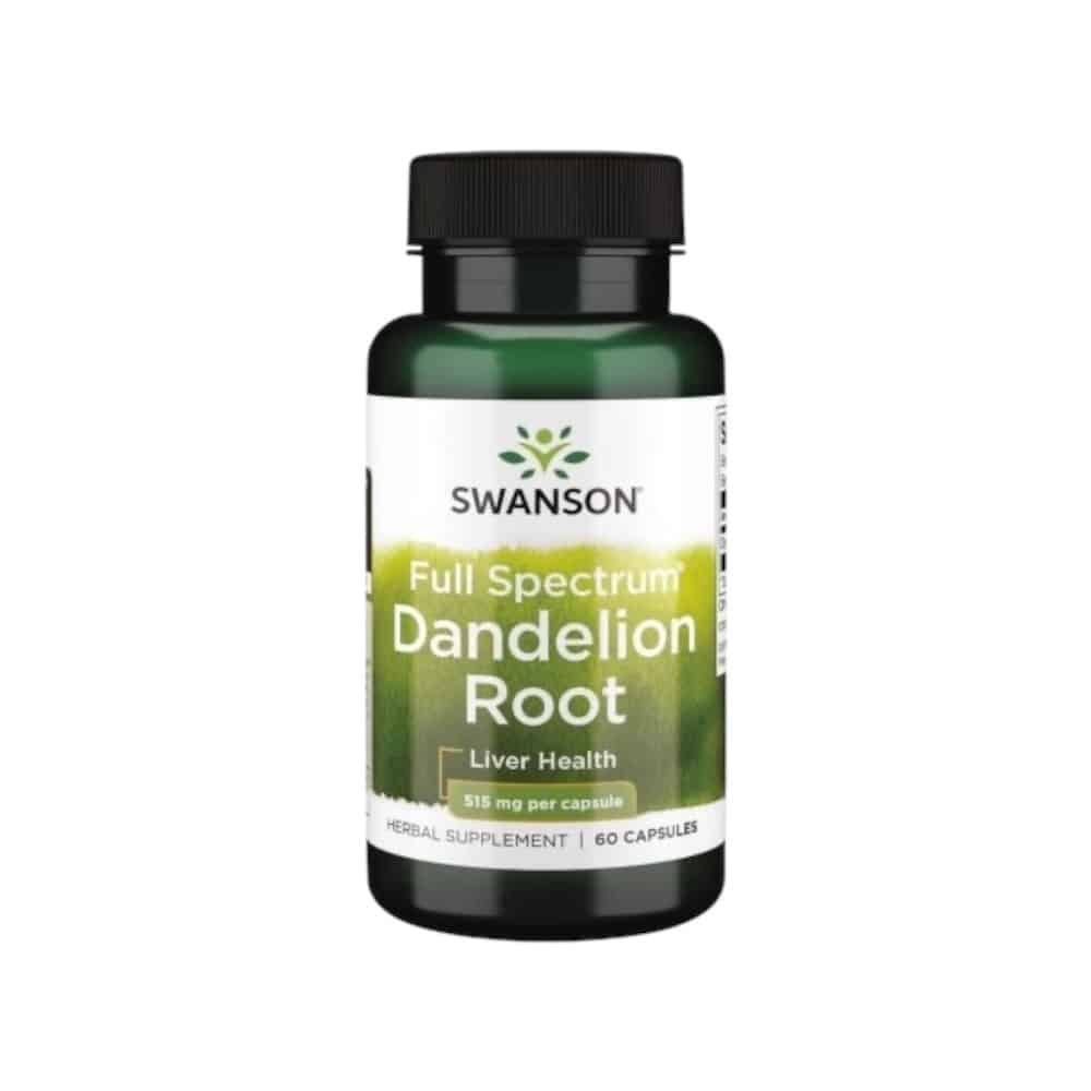 Dandelion Root 515mg 60 Caps - Swanson