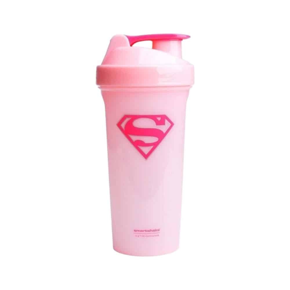 Supergirl Shaker Pink 800ml - SmartShake