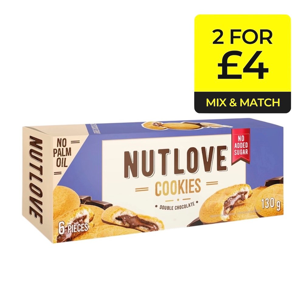 NutLove Cookies 130g - Double Chocolate