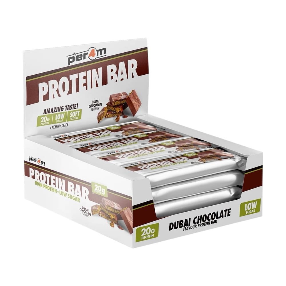 Per4m Protein Bars 12x 62g - Dubai Chocolate