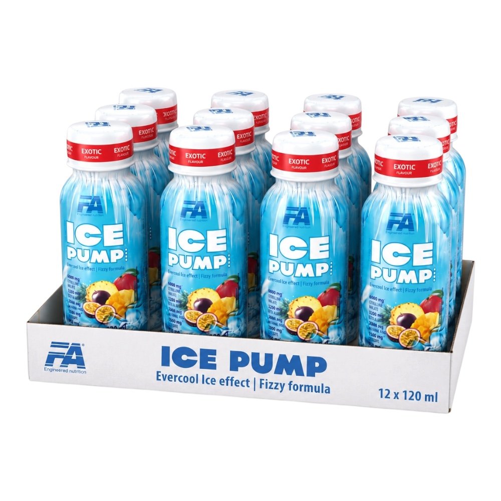 Ice Pump Shot 12x 120ml - FA Nutrition