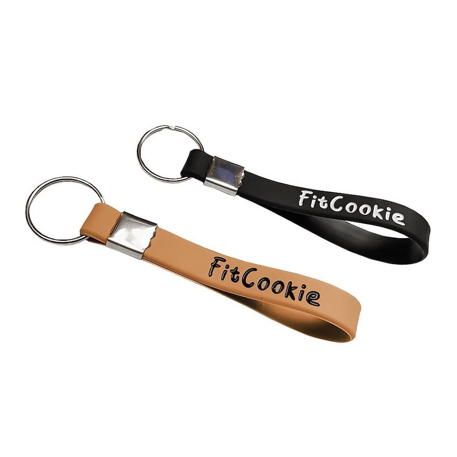 FitCookie Silicone Keychain