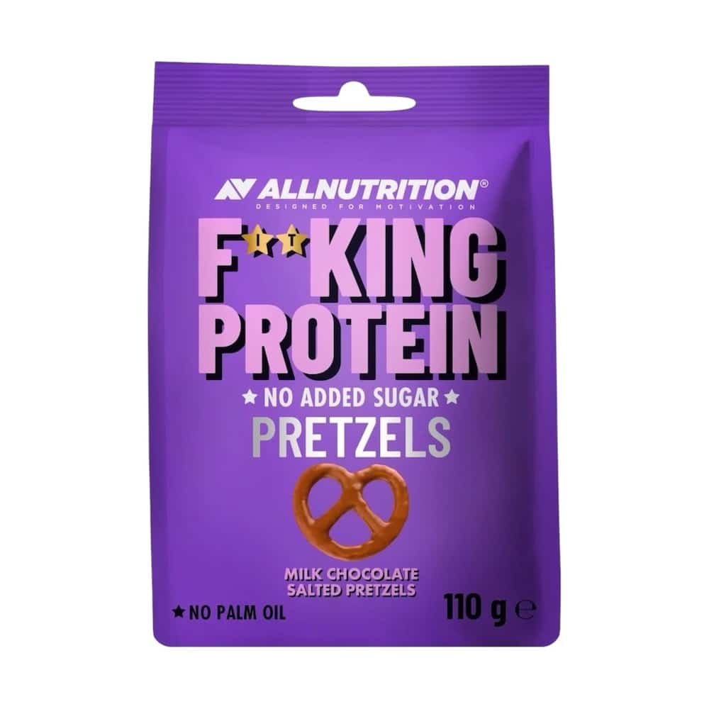 FitKing Protein Pretzels 110g - Milk Chocolate Salted