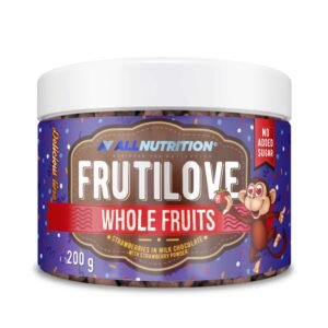 FrutiLove Whole Fruits 200g - Strawberries in Milk Chocolate with Strawberry Powder