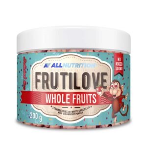 FrutiLove Whole Fruits 200g - Strawberries in White Chocolate with Strawberry Powder