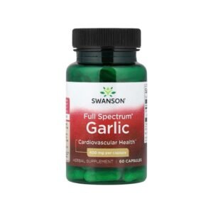 Garlic 400mg 60 Caps - Swanson