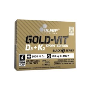 Gold Vit D3+K2 Sport Edition 60 Caps - Olimp Nutrition