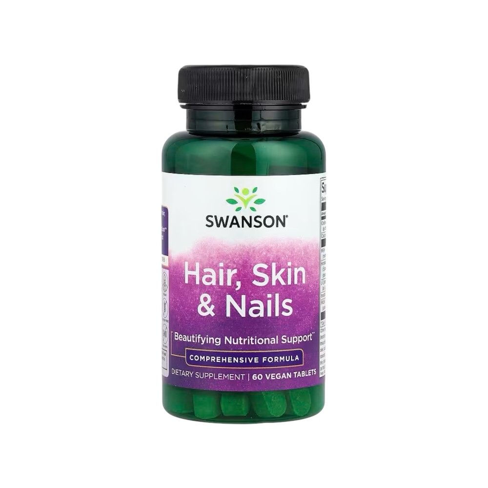 Hair Skin Nails 60 Veg Tabs - Swanson