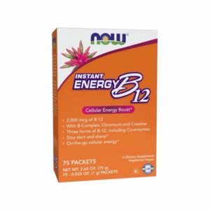 B12 Instant Energy 75 Packets - Now Foods