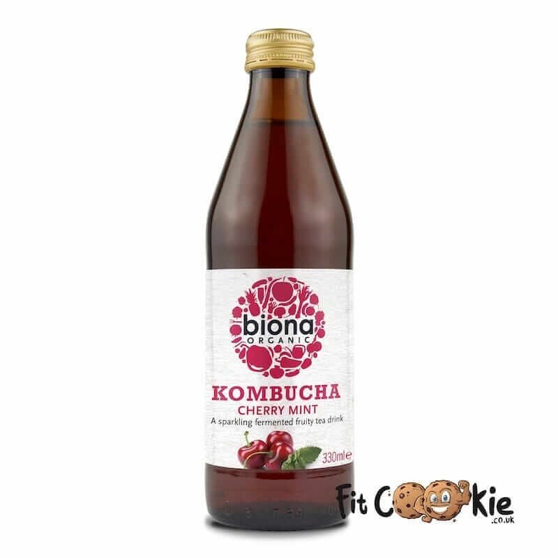 Kombucha Cherry Mint 330ml - Biona Organic