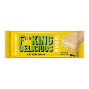 FitKing Delicious Wafers 80g - Lemon