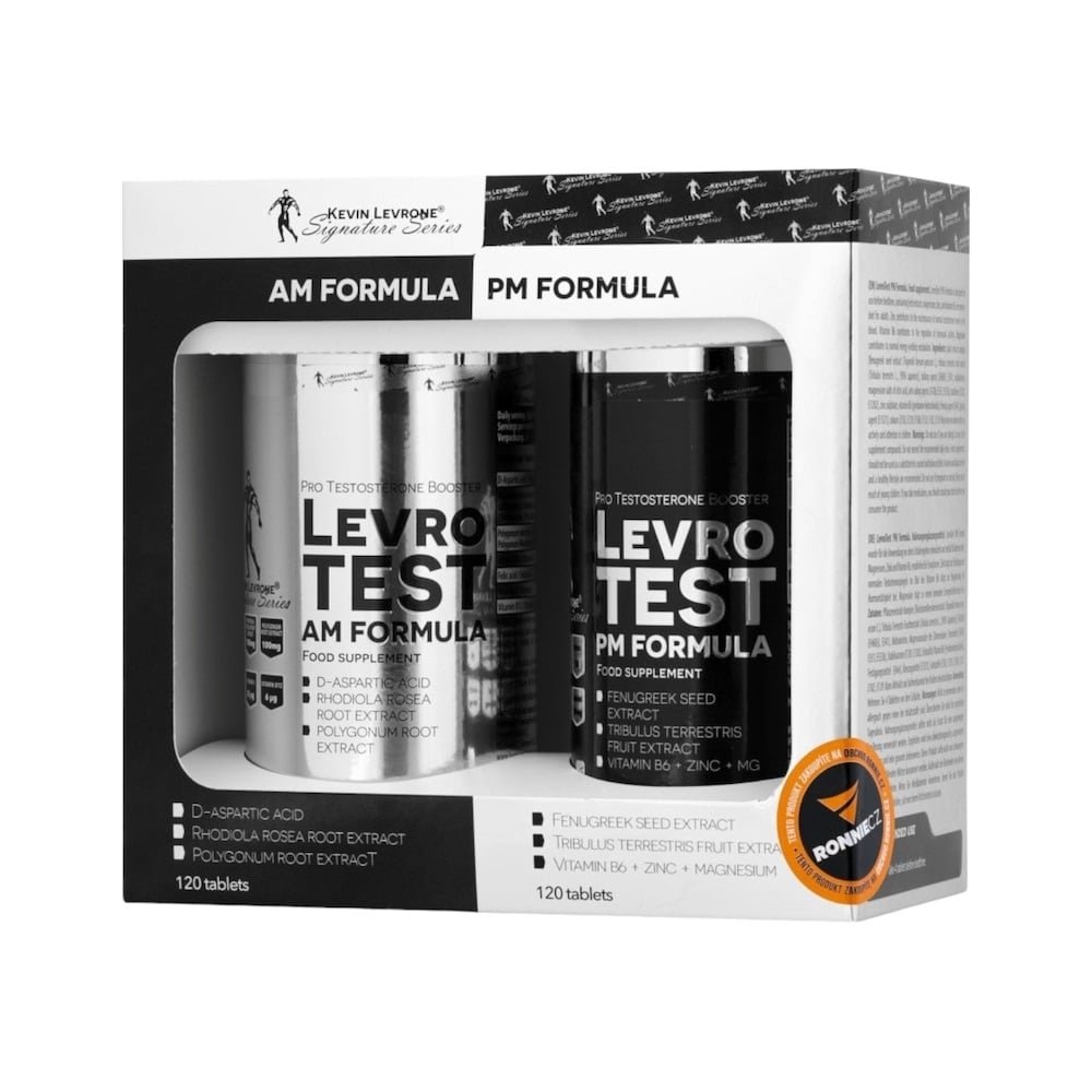 Levro Test AM PM Formula 240 Tabs - Levrone Signature Series