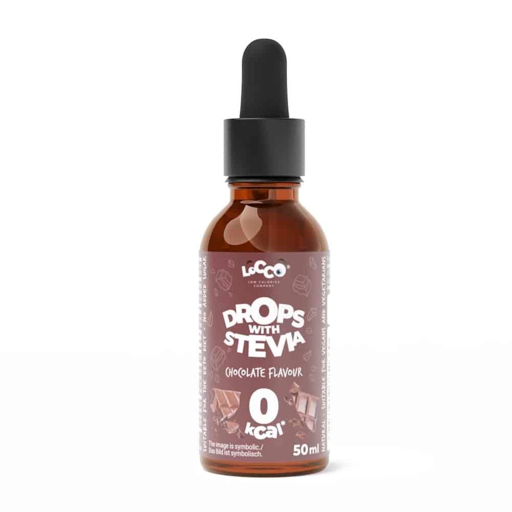 Locco 0 Calorie Flavour Drops 50ml - Chocolate (Short-Past BB Date)